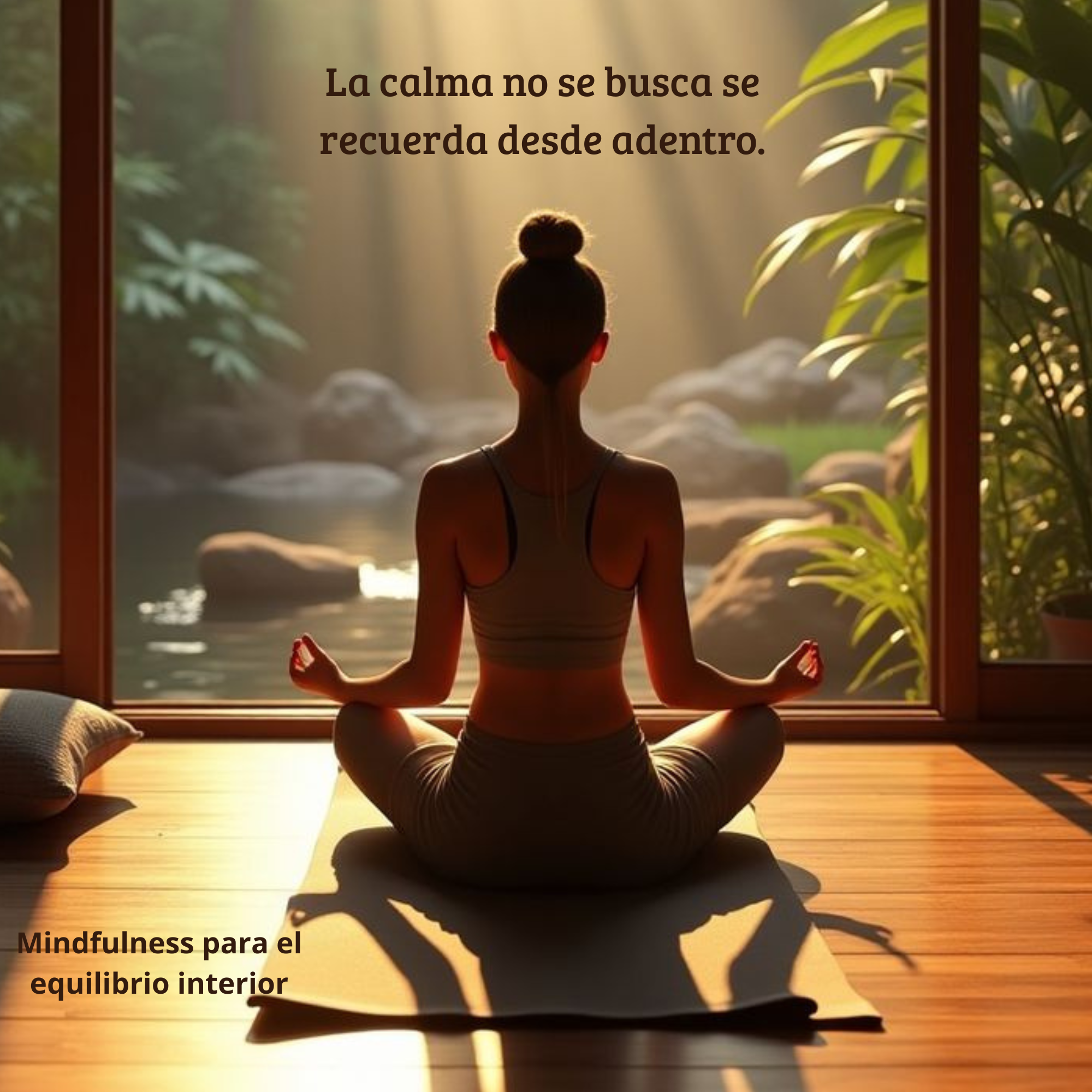 Imagen de calma interior y mindfulness – guía práctica para reducir el estrés y vivir en el presente